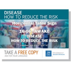 HPG-16.6 - 2016 Edition 6 - Awake - "Disease - How To Reduce The Risk" - Table